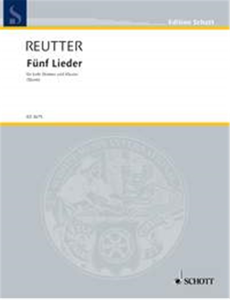 Fünf Lieder op. 58